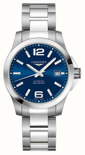 Longines - Conquest, Stainless Steel - Automatic Watch, Size 39mm L37764996