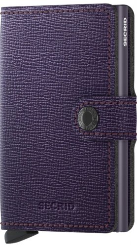 Secrid - Aluminium Mini Wallet MC-PURPLE