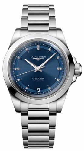 Longines - Conquest, D x 11 Set, Stainless Steel - Quartz Watch, Size 34mm L34304976