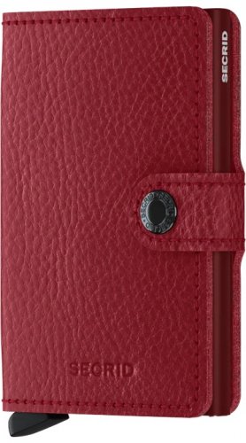 Secrid - Miniwallet, Aluminium Wallet MVg-Rosso-Bordeaux