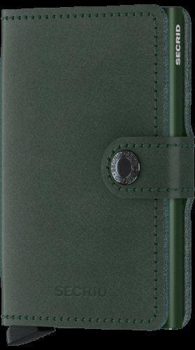 Secrid - Miniwallet, Aluminium Wallet M-Green