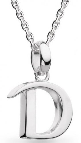 Kit Heath - Sterling Silver Letter D Necklace 9198rpd