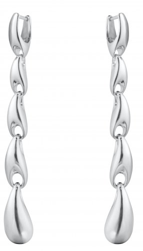 Georg Jensen - Reflect, Sterling Silver Long Earring 20001089