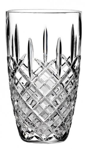 Royal Scot Crystal - London, Glass/Crystal S Barrel Vase LONSBAR