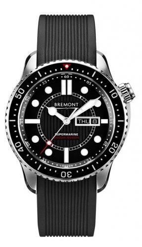 Bremont - Supermarine, Stainless Steel - Plastic/Silicone - Automatic, Size 44mm - S2000