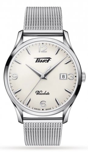 Tissot - HERITAGE VISODATE, Stainless Steel - Quartz Watch, Size 40mm T1184101127700