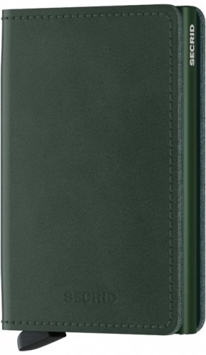 Secrid - Aluminium Slimwallet SO-GREEN