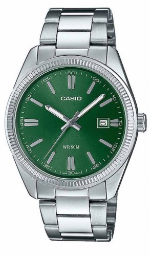 Casio - Stainless Steel Quartz Watch MTP-1302PD-3AVEF