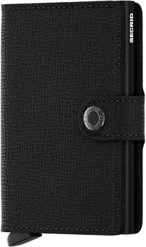 Secrid - Miniwallet, Aluminium Wallet MC-Black