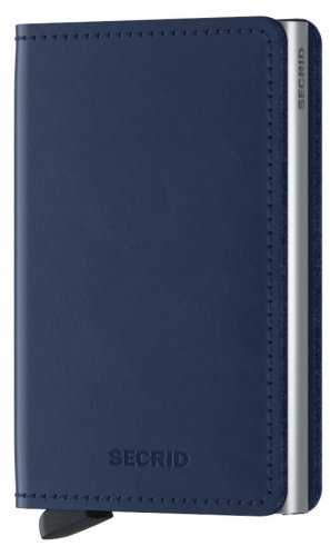 Secrid - Slimwallet, Aluminium  SC-Navy