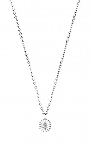 Georg Jensen - Daisy, Sterling Silver - Enamel - Pendant, Size 11mm 3536181