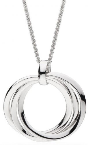 Kit Heath - Bevel Cirque, Sterling Silver - Grande Slider Necklace, Size 26