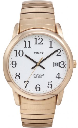Timex - Gold Plated Expander Bracelet Watch, Size Gents