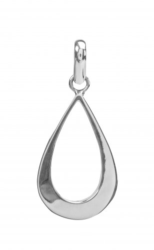 Tianguis Jackson - Sterling Silver Open Teardrop Pendant - CP0832