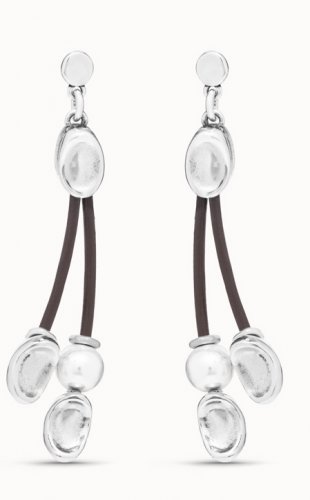 Uno de 50 - Grateful, Faux Pearl Set, Silver Plated - PENDIENTES BOND Earrings PEN0888BPLMTL0U
