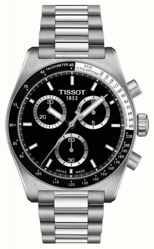 Tissot - PR516 CHRONOGRAPH, Stainless Steel - WATCH, Size 40MM T1494171105100
