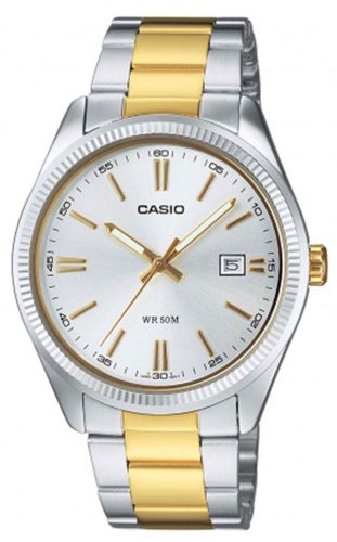 Casio - MTP, Stainless Steel Analogue Watch MTP-1302PSG-7AVEF