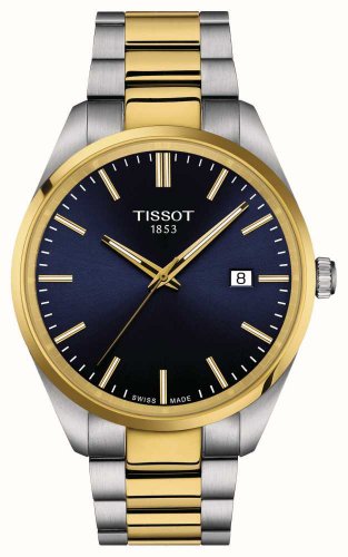 Tissot - PR 100, Stainless Steel - Yellow Gold Plated - Quartz Watch, Size 40mm T1504102204100