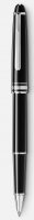 Montblanc - Meisterstuck 163 Rollerball, Precious Resin - Rhodium Plated - Pen, Size 136.9x12.5x12.5 mm 2865