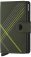 Secrid - Miniwallet, Aluminium Wallet MSt-Linea-Lime