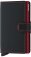 Secrid - Leather Wallet MM-BLACK-AND-RED