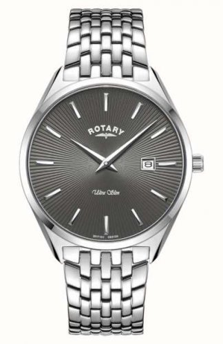 Rotary - Ultra Slim, Stainless Steel Quartz Watch GB08010-74