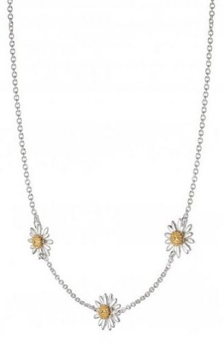 Daisy - Daisy Charm Necklace, Sterling Silver Necklace N2015