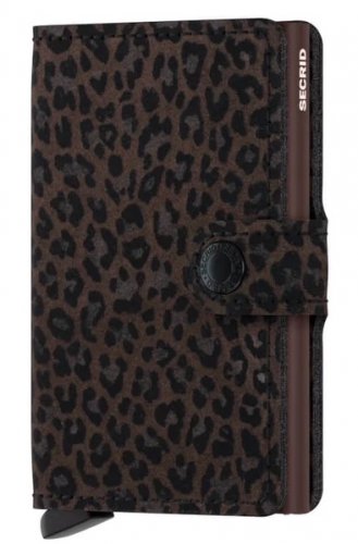 Secrid - Miniwallet, Aluminium  MLe-Brown