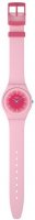Swatch - Radiantly Pink, Plastic/Silicone - Quartz Watch, Size 34mm SS08P110