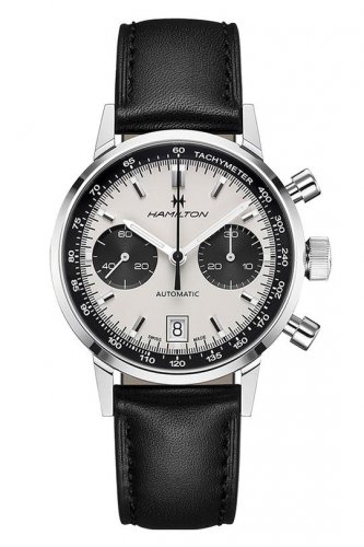Hamilton - Heritage, Stainless Steel Automatic Chronograph Watch