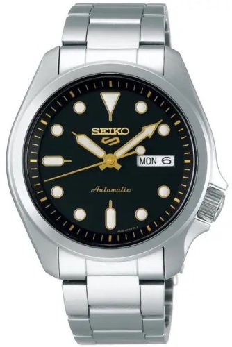 Seiko - 5 Sports, Stainless Steel SKX Auto Watch w Man Winding SRPE57K1