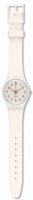 Swatch - White Bishop, Plastic/Silicone - Quartz Watch, Size 34mm SO28W106-S14