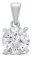 Guest and Philips - Lab Grown Diamond Set, Platinum - D 1.5ct 1st Pendant PLCIDI89420