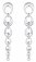 Georg Jensen - Offspring, Sterling Silver Drop Earring 20001004