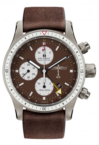 Bremont - Boeing, Stainless Steel/Tungsten - Leather - 034/300, Size 43mm