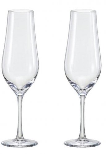 Royal Scot Crystal - Classic, Glass/Crystal 2 Champagne Flute Glass CLA2FL