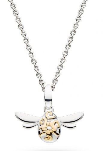 Kit Heath - blossom flyte honey bee, Sterling Silver necklace 90337grp