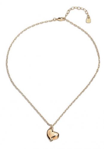 Uno de 50 - Forever, Yellow Gold Plated Necklace COL1670ORO0000U