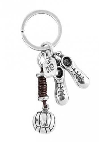 Uno de 50 - Silver Plated Keyring LLA0151MTLMAR0U