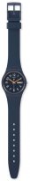 Swatch - Trendy Lines at Night, Plastic/Silicone - Quartz Watch, Size 34mm SO281700