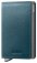 Secrid - Slimwallet, Aluminium Wallet SDu-Teal