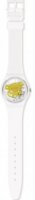 Swatch - Time to Yellow Small, Plastic - Watch, Size 34mm SO31W105