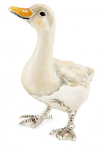 Saturno - Goose, Sterling Silver Ornament - ST436-1