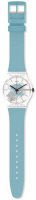 Swatch - Blue Daze, Plastic/Silicone - Quartz Watch, Size 41mm SO29K105