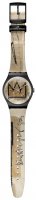 Swatch - Untitled by Jean-Michel Basquiat, Plastic/Silicone - Quartz Watch, Size 41mm SUOZ355