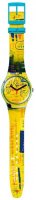 Swatch - Hollywood Africans By Basquiat, Plastic/Silicone WATCH SUOZ354