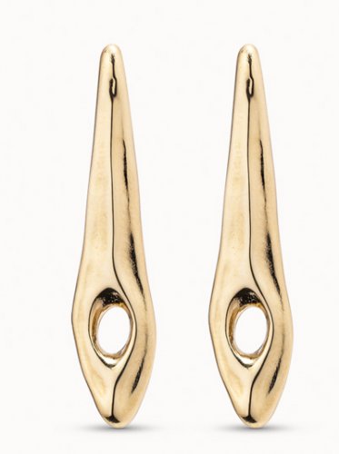 Uno de 50 - Yellow Gold Plated Earrings PEN0847ORO0000U