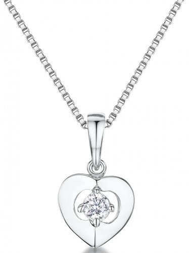 Jools - Cubic Zirconia Set, Sterling Silver - Necklace psn3326