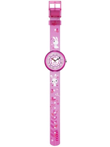 Swatch - So Cute, Plastic/Silicone - Fabric - Quartz Watch, Size 31.85 FBNP143