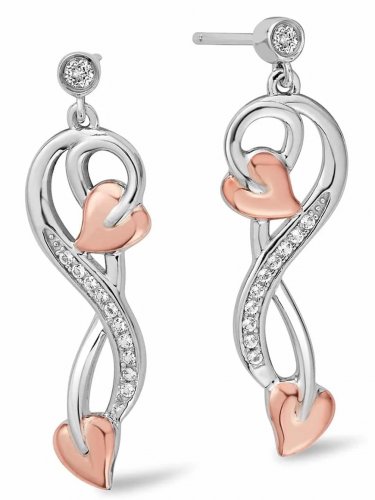 Clogau - TREE OF LIFE, Sterling Silver Drop Earrings 3STOL0202